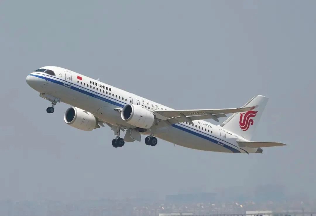 國航首架C919完成首次試飛，消息人士稱C919有望明年獲歐盟認(rèn)證！
